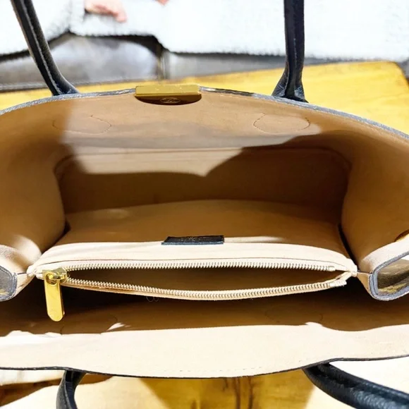 Louis Vuitton Brown and Black Monogram Flandarin Tote - Picture 9 of 15